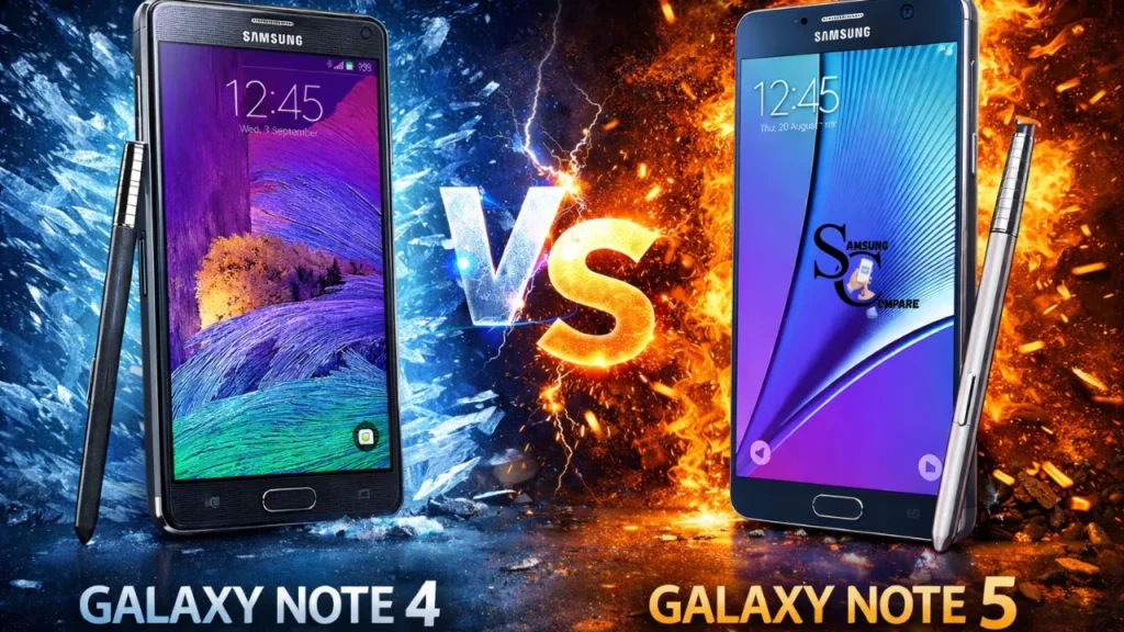 Note 4 vs Samsung Note 5