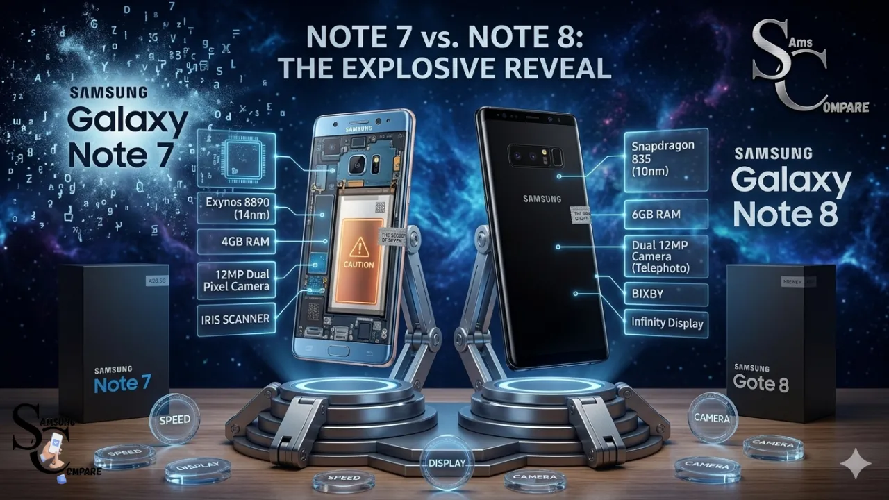 Samsung Galaxy Note 7 vs Note 8
