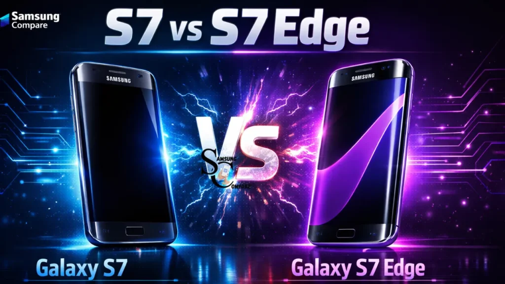 Samsung Galaxy S7 vs S7 Edge