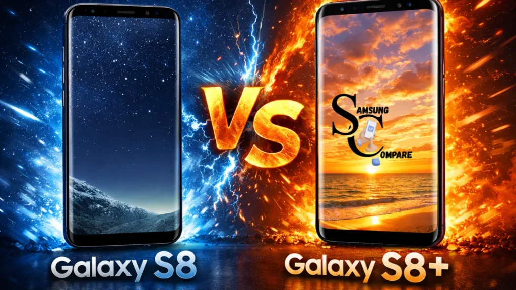 Samsung Galaxy S8 vs S8+