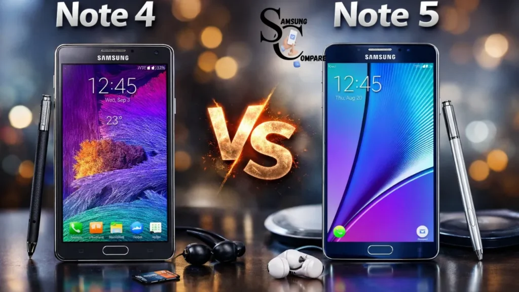 Samsung Note 4 vs Samsung Note 5