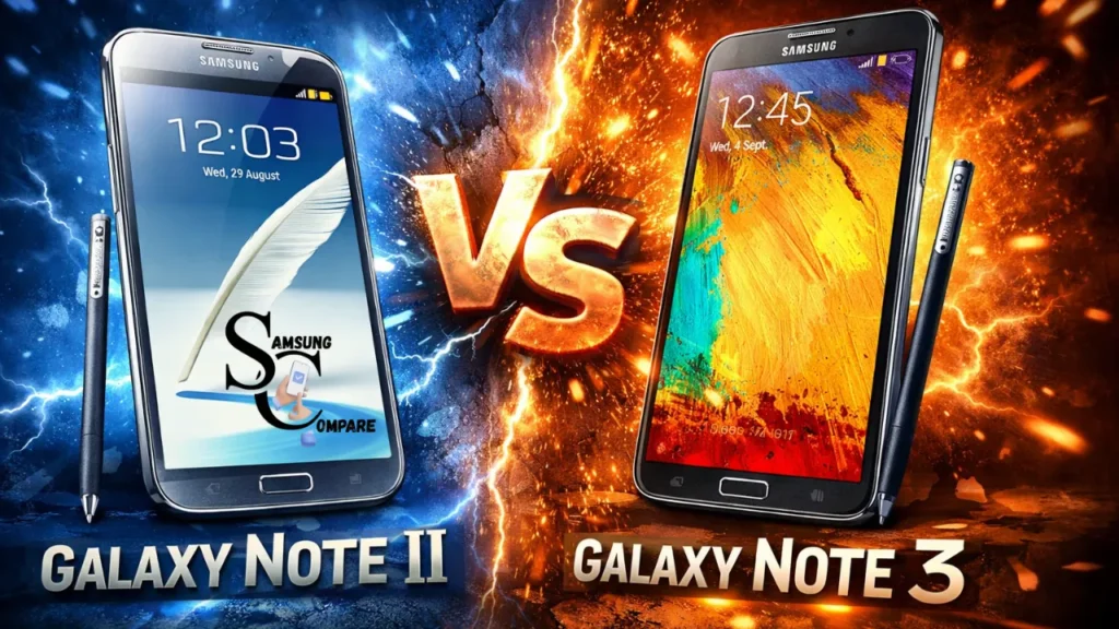 Samsung Note II vs Note 3